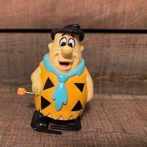 Vintage Flintstones FRED Wind-Up Figure Toy Walker 1992 Boley Hanna-Barbera